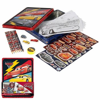 Набор для творчества DISNEY CARS 3D в металлическом боксе (12 шт.)