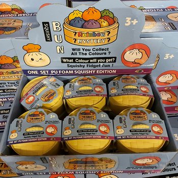 RAGE - Squishy Bun Dumplings БОЛЬШИЕ - ONE SET PU FOAM SQUISHY EDITION (12 шт.)