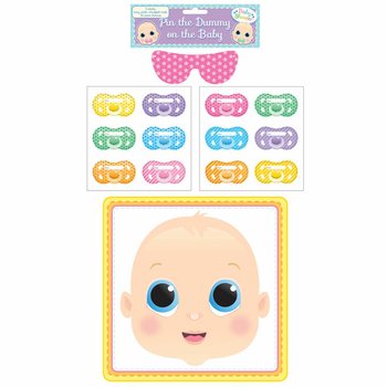 ИГРА ДЛЯ BABY SHOWER - STICK THE DUMMY (12 штук)