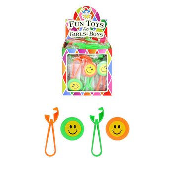ВЕСЕЛЫЕ ЗАПУСКАЛИ ДИСКОВ SMILEY В ДИСПЛЕЕ (48 шт.)