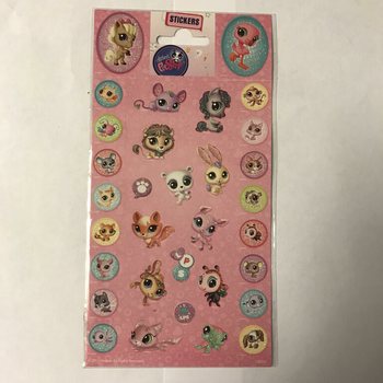 Наклейки Little PetShop, 20 x 10 см (10 шт.)