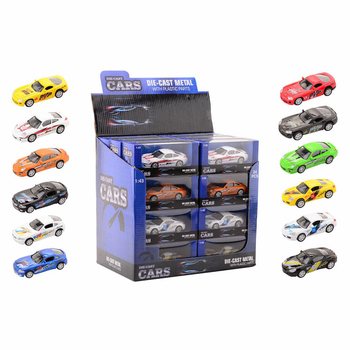 МОДЕЛИ МАШИН DIE CAST SUPER SPORT, МАСШТАБ 1:43 В ДИСПЛЕЕ (24 шт.)