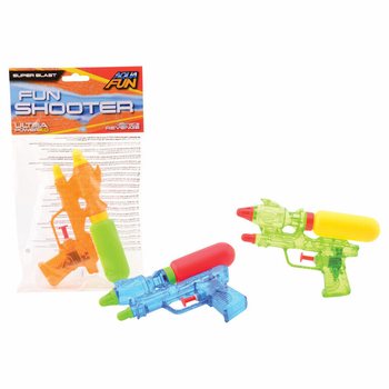AQUA FUN - Водяные Пистолеты, 16 см - На Хедер-Карте (12 шт.)