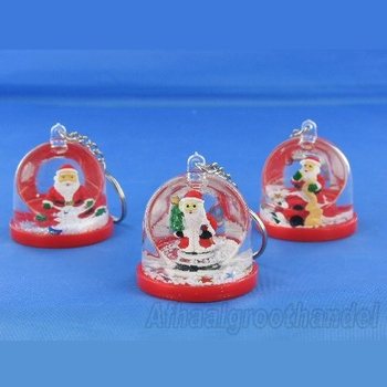 БРЕЛОК СО СНЕЖНЫМ ШАРОМ (12 шт.)