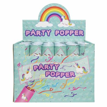 ХЛОПУШКА С КОНФЕТТИ PARTY - ЕДИНОРОГ - В ДИСПЛЕЕ (48 шт.)