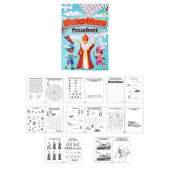 Книжка с Головоломками Sinterklaas (набор 48 шт.)