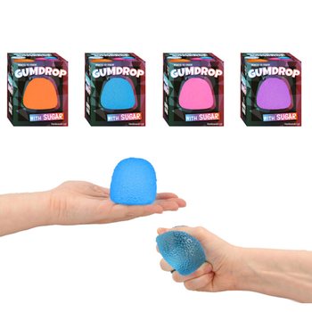 АНТИСТРЕСС SQUEEZE GUM DROP - С САХАРНЫМ НАПОЛНИТЕЛЕМ - В ДИСПЛЕЕ (12 шт.)
