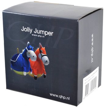 ДЕТСКИЙ МЯЧ ДЛЯ ПРЫЖКОВ ЛОШАДКА JOLLY JUMPER - СИНИЙ