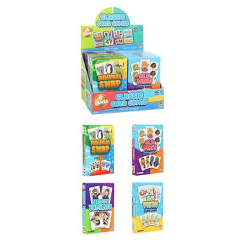 МИКС ИЗ 4 КЛАССИЧЕСКИХ КАРТОЧНЫХ ИГР В ДИСПЛЕЕ (12 шт.)