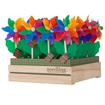 SEEDLING - Ветрячки в деревянном дисплее (20 шт.)