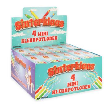 Цветные карандаши Sinterklaas (Святой Николай) 4 шт. в дисплее (120 шт.)