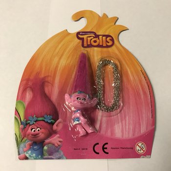 Фигурка Тролли на цепочке на блистере (12 шт.)
