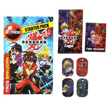 BAKUGAN - Стартовый набор 8 тегов (100 шт.)