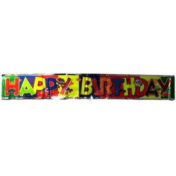БАННЕР HAPPY BIRTHDAY (15 шт.)