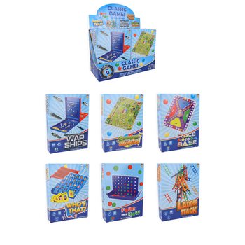 КЛАССИЧЕСКИЕ ДОРОЖНЫЕ ИГРЫ - В ДИСПЛЕЕ (6 шт.)