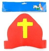 Пенная митра Святого Николая (12 шт.)