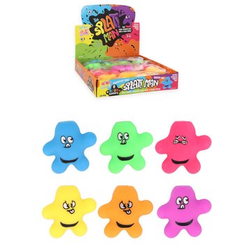 АНТИСТРЕСС-ИГРУШКА SQUEEZY SPLAT MAN - МИКС ЦВЕТОВ - В ДИСПЛЕЕ (24 шт.)