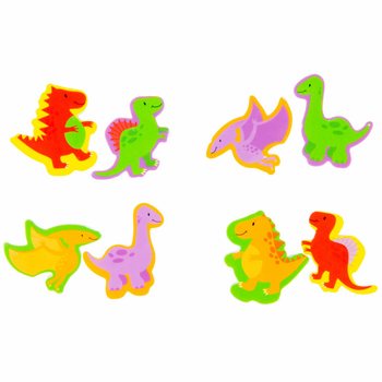 Набор из 2 ластиков DINO в дисплее (36 шт.)