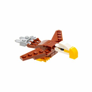 Конструктор Brick в Яйце - Микс Животных Джунглей (12 шт.)