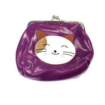 Детский Кошелек Микс Цветов Котенок (6 шт)