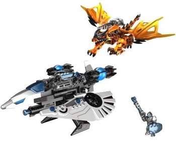 Mega Bloks Dragon Battle - Боевой Истребитель и Дракон