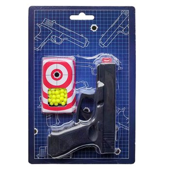 Игрушечный пистолет BB GUN 13см [ до 0.08Дж ] (6 шт.)