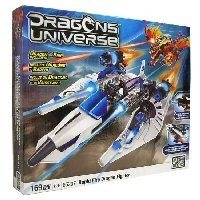 Mega Bloks Dragon Battle - Боевой Истребитель и Дракон