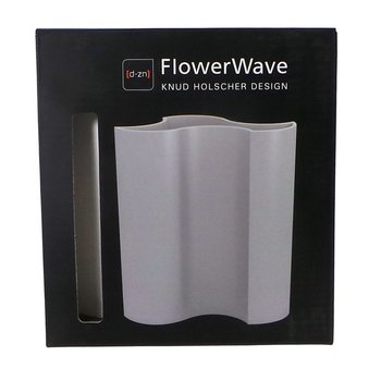 D-ZN - Ваза для Цветов FLOWERWAVE - Белая (1 шт.)
