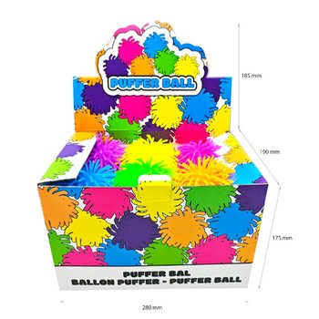 БОЛЬШОЙ ПУШИСТЫЙ МЯЧ (PUFFER BALL) - 15СМ - В ДИСПЛЕЕ (12 шт.)
