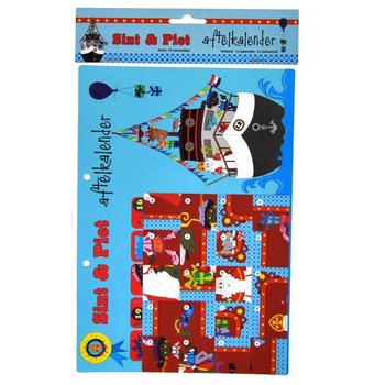 Календарь обратного отсчета Sinterklaas & Piet - Модель 2 (9 шт.)