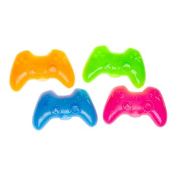 ИГРОВОЙ ПУЛЬТ SQUEEZE - МИКС НЕОНОВЫХ ЦВЕТОВ - В ДИСПЛЕЕ (12 шт.)