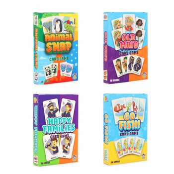 МИКС ИЗ 4 КЛАССИЧЕСКИХ КАРТОЧНЫХ ИГР В ДИСПЛЕЕ (12 шт.)