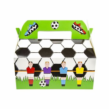 Коробки для детского меню Футбол - 22.5 x 12 x 9.5 см (24 шт.)