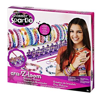 CRA-Z-ART SHIMMER'N SPARKLE - МЕГА НАБОР ДЛЯ ПЛЕТЕНИЯ БРАСЛЕТОВ (6 шт.)