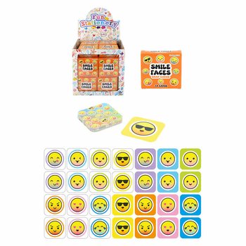 МАЛЕНЬКИЕ ИГРЫ МЕМО - МОДЕЛЬ: СМАЙЛИК - В ДИСПЛЕЕ (64 шт.)