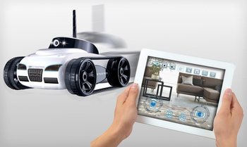 Беспроводной шпионский танк I-SPY с управлением через приложение