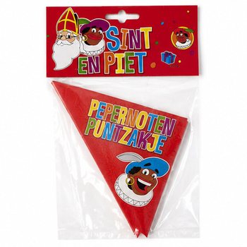 КОНУСНЫЕ ПАКЕТИКИ ДЛЯ СЛАДОСТЕЙ SINT & PIET SINTERKLAAS (36 шт.)