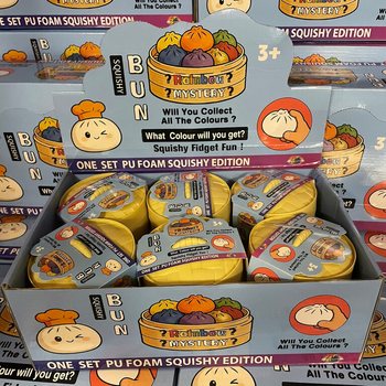 RAGE - Squishy Bun Dumplings БОЛЬШИЕ - ONE SET PU FOAM SQUISHY EDITION (12 шт.)
