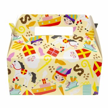 КОРОБКА ДЛЯ МЕНЮ СИНТЕРКЛААС - 22.5 x 12 x 9.5 см (24 шт.)