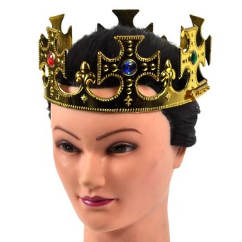 Золотая королевская корона - модель крест (12 шт.)