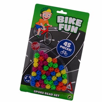 BIKE FUN - 45x БУСИН ДЛЯ СПИЦ ВЕЛОСИПЕДА НА КАРТЕ (1 шт.)