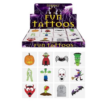 Fun Tattoos – Модель Хэллоуин (48 уп. х 12 шт.)