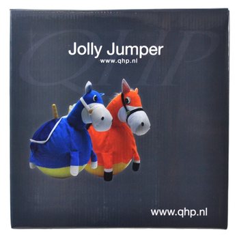 ДЕТСКИЙ МЯЧ ДЛЯ ПРЫЖКОВ ЛОШАДКА JOLLY JUMPER - СИНИЙ