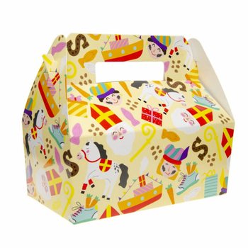 КОРОБКА ДЛЯ МЕНЮ СИНТЕРКЛААС - 22.5 x 12 x 9.5 см (24 шт.)