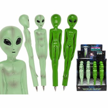 Шариковые ручки Alien 3D в дисплее (12 шт.) - МЕГА ДЕШЕВО