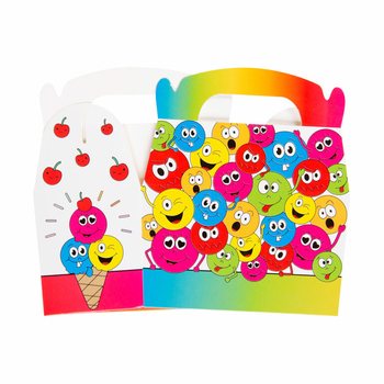 Коробочка для угощений SMILEY 12x12.5x6 см (12 шт.)