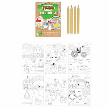ECO FRIENDLY - Набор для рисования Ферма (25 шт.)