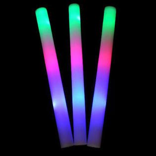 Светодиодные поролоновые палочки LED - Мультиколор в дисплее (24 шт.)