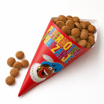КОНУСНЫЕ ПАКЕТИКИ ДЛЯ СЛАДОСТЕЙ SINT & PIET SINTERKLAAS (36 шт.)