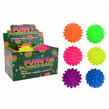 Дисплей с игольчатыми мячами Puffer Ball (12 шт.)